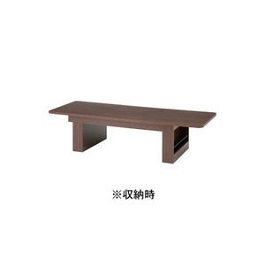 センターテーブル ローテーブル おしゃれ 北欧 木製テーブル 安い 一人暮らし 本収納 ブラウン 茶色 リビングテーブル 座卓 