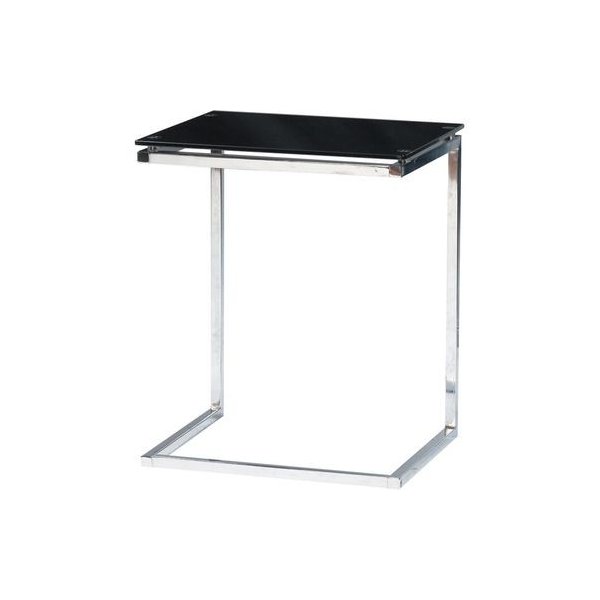 kag-1786 サイドテーブル 作業台 ブラック 黒 ( テーブル ナイトテーブル ベッドテーブル ベッド コーヒーテーブル )