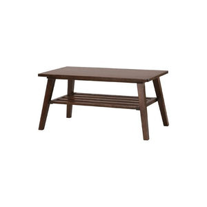 センターテーブル ローテーブル おしゃれ 北欧 木製テーブル 安い 一人暮らし 棚付き ブラウン 茶色 リビングテーブル 座卓 