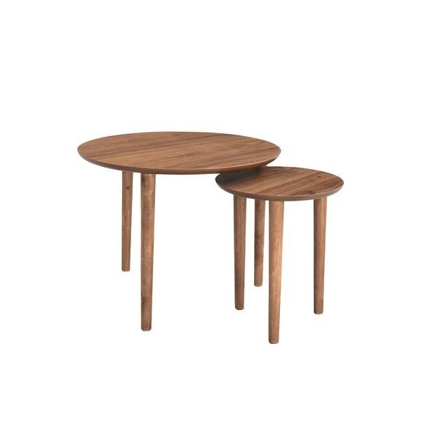 kag-1894 サイド テーブル 丸 おしゃれ 北欧 安い 木製 丸型 コンパクト ミニ スリム ソファー用 リビング コーヒー
