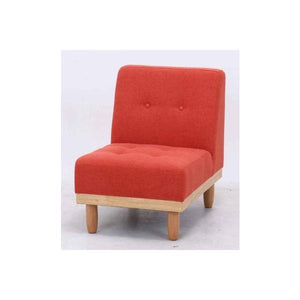 座椅子 チェア 低い 椅子 ソファー 1人掛け 一人暮らし コンパクト ローソファー こたつ ダイニングベンチ 背もたれ レッド 赤