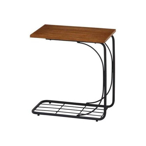 kag-25953 ブラウン ソファ テーブル コーヒー カフェ サイド 軽量 コンパクト 小型 小さい ミニ 西海岸 ビンテージ