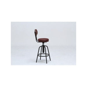 バーチェア カウンター チェア ハイチェア 椅子 いす 昇降 高さ調整 ブラウン 茶色