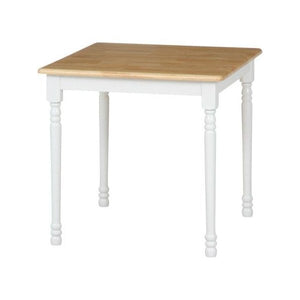 ダイニングテーブル ダイニング テーブル おしゃれ 食卓 単品 正方形 2人用 コンパクト 小さめ 一人暮らし 75×75 ホワイト 白