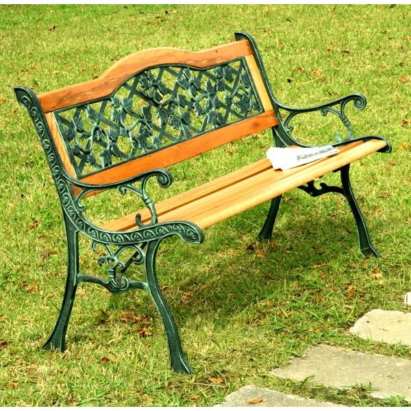 kag-26362 ガーデン ベンチ チェア 木製 長 椅子 いす 屋外 野外 ベランダ バルコニー テラス 腰掛け ナチュラル