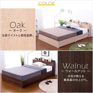 セミダブル ベッド チェスト 下収納 引き出し 大容量 収納 木製 おしゃれ 高級 棚 スマホ ラック 宮 コンセント 充電 マルチラスSS マットレス付 フランスベッド