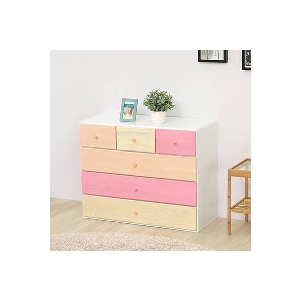 kag-27119 チェスト タンス 子供部屋 姫系 4段 幅90 木製チェスト 桐 洋服タンス 整理タンス 収納チェスト