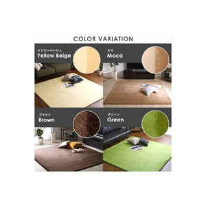 ラグ ラグマット カーペット おしゃれ 北欧 安い 絨毯 低反発 厚手 極厚 暖かい 190×190 3畳 ホット 床暖房 リビング