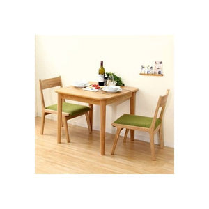 ダイニングテーブル ダイニングテーブルセット 食卓テーブル 正方形 2人 小さめ 一人暮らし 75×75 椅子 2脚 ナチュラル