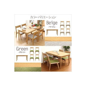 ダイニングテーブル ダイニングテーブルセット おしゃれ 北欧 食卓テーブル 4人用 130×75 椅子 4脚 ナチュラル
