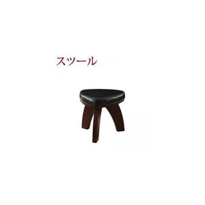 椅子 スツール おしゃれ チェア 1P 座面高45 レザー 合皮 クッション コンパクト 小さめ 西海岸 ヴィンテージ インダストリアル レトロ ブルックリン