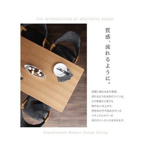 ダイニングテーブルセット 4人用 椅子 おしゃれ 安い 北欧 食卓 5点 机+チェア4脚 幅140 デザイナーズ クール スタイリッシュ ミッドセンチュリー