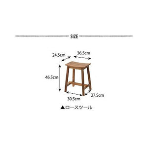 椅子 スツール おしゃれ 北欧 アンティーク 安い チェア ロータイプ1P 座面高47 座面 高め 板座 コンパクト 小さめ アジアン バリ風 ヴィンテージ レトロ