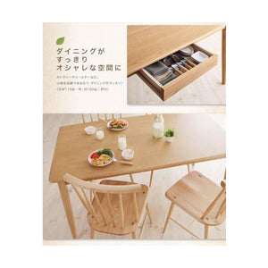 ダイニングテーブル おしゃれ 安い 北欧 食卓 テーブル 単品 モダン 会議 事務所 机 幅115×70 2人用 4人用 コンパクト 小さめ 無垢 引き出し 収納 クール