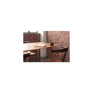 ダイニングテーブル おしゃれ 安い 北欧 食卓 テーブル 単品 モダン 会議 事務所 机 幅160×80 4人用 5人用 ウォールナット デザイナーズ クール