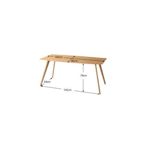 ダイニングテーブルセット 4人用 椅子 おしゃれ 安い 北欧 食卓 5点 机+チェア4脚 幅160 デザイナーズ クール スタイリッシュ ウォールナット