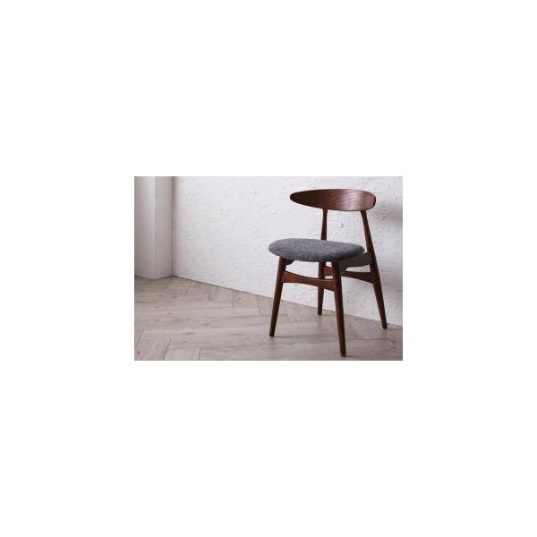 kag-30648 ダイニングチェア 椅子 おしゃれ 座面高46 ファブリック 完成品 クッション コンパクト 小さめ 西海岸 ヴィンテージ インダストリアル レトロ ブルックリン