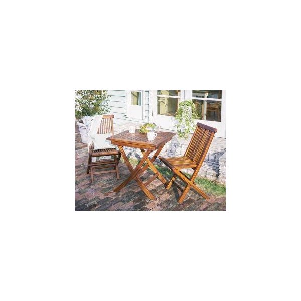 kag-30686 ガーデン テーブル + チェア 椅子 セット 屋外 カフェ テラス 庭 ベランダ バルコニー 3点(机+ 2脚) 正方形 肘無幅70)