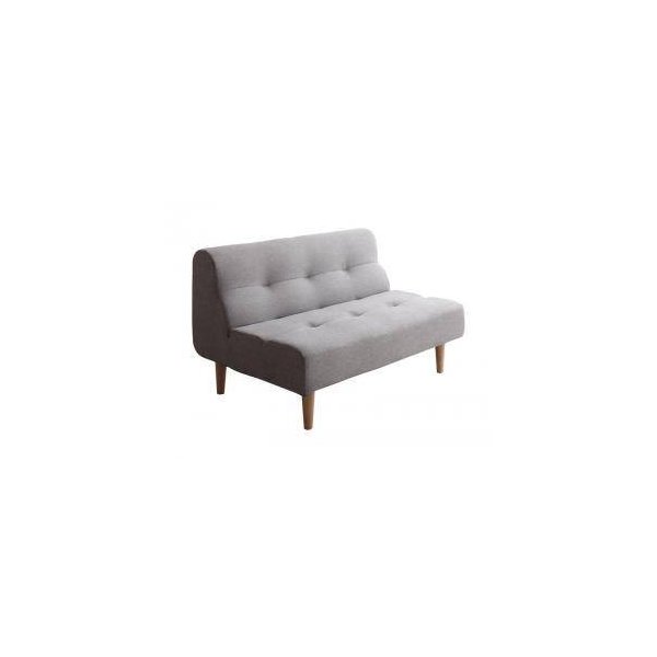 kag-30771 ソファー おしゃれ 安い 2人掛け 2人用 110cm 高さ調整 ボックス ファミレス 脚 ルンバ 布張り 北欧 モダン デザイナーズ 高級 ミッドセンチュリー