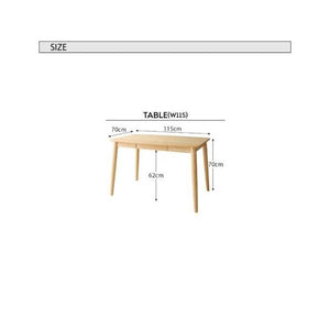 ダイニングテーブル おしゃれ 安い 北欧 食卓 テーブル 単品 モダン 会議 事務所 机 ナチュラル 幅115×70 2人用 4人用 コンパクト 小さめ 引き出し 収納