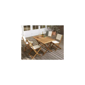 ガーデン テーブル + チェア 椅子 セット 屋外 カフェ テラス 庭 ベランダ バルコニー 5点( 4脚) 肘無 幅120 