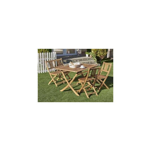 kag-31214 ガーデン テーブル + チェア 椅子 セット 屋外 カフェ テラス 庭 ベランダ バルコニー ( 5点( 4脚) タイプ幅120 )