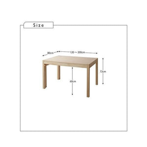 ダイニングテーブル おしゃれ 伸縮 伸長式 北欧 食卓 モダン 会議 事務所 机 幅120 130 150 160 180 200 奥行80 4人用 5人用 6人用 8人用 大きい