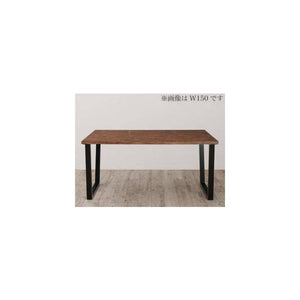 ダイニングテーブル おしゃれ 北欧 食卓 モダン 会議 事務所 机 幅120×80 2人用 4人用 コンパクト 小さめ 古材風 西海岸 ヴィンテージ レトロ