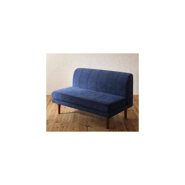 kag-31747 ソファー 2人掛け 2人用 ベンチ 食事 ダイニングチェア 椅子 120cm 高さ調整 ファミレス 脚 布張り 北欧 モダン デザイナーズ 高級 ミッドセンチュリー