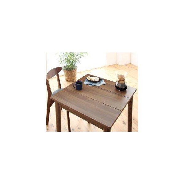 kag-31789 ダイニングテーブル おしゃれ 北欧 食卓 テーブル 単品 モダン 会議 事務所 ( 机 ブラウン 幅68 70 正方形 ) 2人用 一人暮らし コンパクト 小さめ パイン 木製