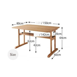 ダイニングテーブル おしゃれ 北欧 食卓 テーブル 単品 モダン 会議 事務所 机 幅150×80 高さ65 ロータイプ 低め 4人用 5人用 2本脚 和モダン ファミレス風