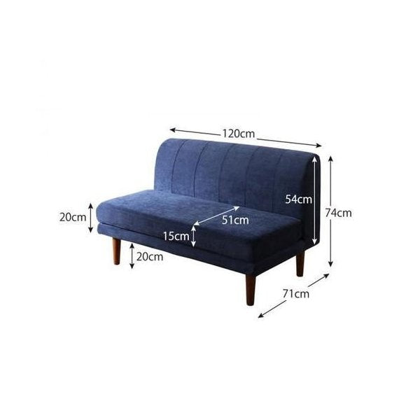 kag-32111 ソファー おしゃれ 安い 2人掛け 2人用 120cm 高さ調整