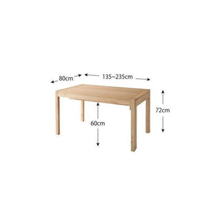 ダイニングテーブル おしゃれ 伸縮 伸長式 北欧 食卓 モダン 会議 事務所 机 幅135-235 奥行80 140 150 160 180 200 220 4人用 6人用 8人用 大きい