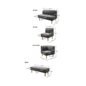 ダイニングテーブルセット 6人用 コーナーソファー L字 l型 ベンチ 椅子 5点 (机+2Px1+1Px1+コーナー1+長椅子1) 幅120 西海岸 ヴィンテージ レトロ 低め 大きい