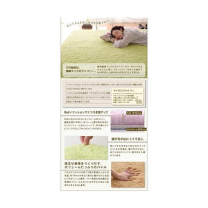 ラグ カーペット こたつ敷布団 中敷き 絨毯 厚手 低反発 ウレタン 防音 ダイニング マット 極厚 ふかふか 200×250 3畳 床暖 北欧 モダン デザイン もこもこ