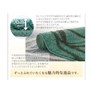 ラグ カーペット こたつ敷布団 中敷き 絨毯 厚手 オールシーズン ダイニング マット 極厚 ふかふか 正方形 200×200 2畳 日本製 北欧 モダン デザイン 幾何学