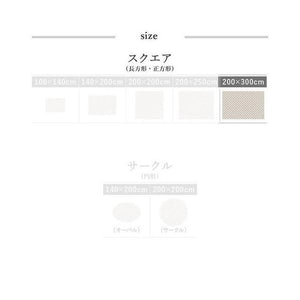 ラグ カーペット こたつ敷き 絨毯 厚手 ダイニング マット 極厚 ふかふか 200×300 5畳 滑り止め 6畳 大きい 日本製 シャギー ミックス 西海岸 ヴィンテージ