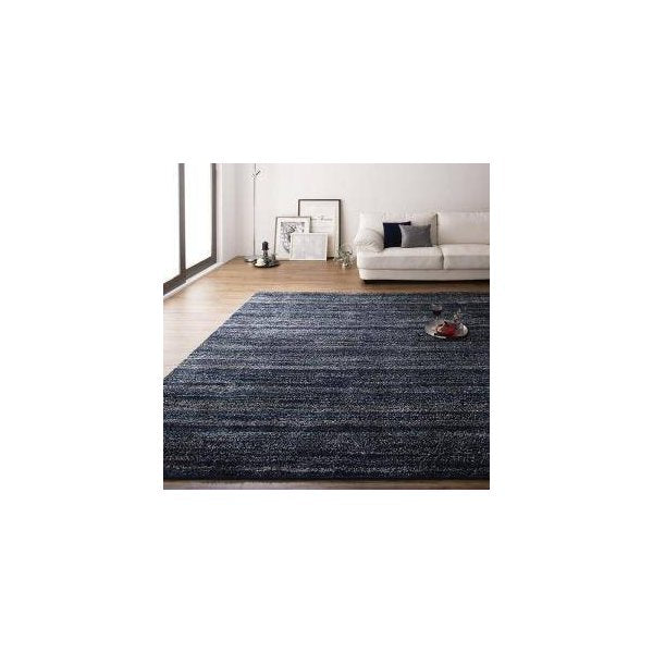 kag-32885 ラグ カーペット こたつ敷き 絨毯 厚手 ダイニング マット 極厚 ふかふか 200×300 5畳 滑り止め 6畳 大きい 日本製 シャギー ミックス 西海岸 ヴィンテージ