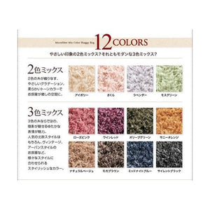 ラグ カーペット こたつ敷き 絨毯 厚手 低反発 ウレタン 防音 マット 極厚 ふかふか 130×190 2畳 滑り止め シャギー ミックス 北欧 モダン デザイン 子供部屋