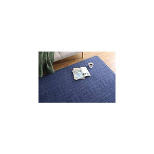 ラグ カーペット こたつ敷布団 中敷き 絨毯 厚手 ダイニング マット 極厚 ふかふか 130×185 2畳 綿100% コットン キルティング キルト 西海岸 ヴィンテージ