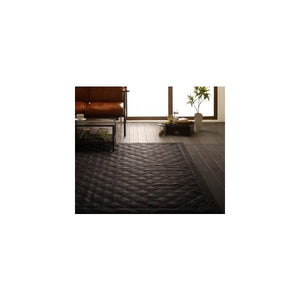 ラグ カーペット 洗える こたつ敷布団 中敷き 絨毯 厚手 ダイニング マット 極厚 ふかふか 190×240 3畳 キルティング キルト 西海岸 ヴィンテージハワイアン