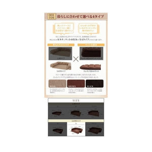 コーナーソファー コの字 L字 6人 5人 大人数 座椅子 低い こたつ ローソファー 190×190 厚さ1.5 布張 アンティーク かわいい シャビー 姫系 ガーリー