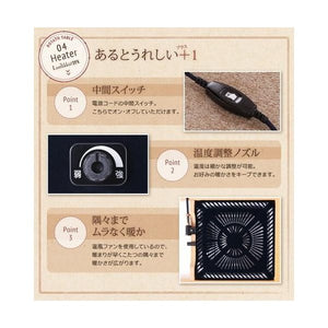 こたつ 本体 ローテーブル センターテーブル おしゃれ 正方形 75×75) コンパクト ミニ 小さい 一人用 約 高さ40 ウォールナット 北欧 アンティーク 角丸