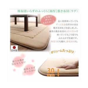 敷布団 こたつ ラグ ラグマット 敷き布団 中敷き 敷き カーペット おしゃれ 厚手 こたつ敷布団 こたつ敷き布団190×190 