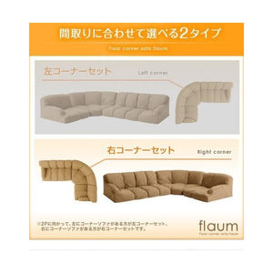コーナーソファー コーナーソファ ソファ L字 l型 ふかふか カウチソファー( ソファ3点 ハイ 右コーナー 1P+2P+コーナー 