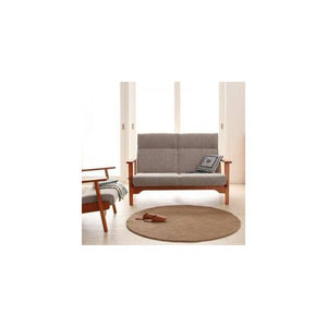 ソファー 2人掛け 2人用 リクライニング 140cm ハイバック ヘッドレスト 脚 木製フレーム 木枠 布張り 北欧 モダン デザイナーズ 高級 ミッドセンチュリー