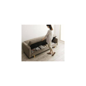 ソファー おしゃれ 安い 2人掛け 2人用 収納付き シンプル モダン 195cm 収納 ボックス 布張り 北欧 モダン デザイナーズ 高級 ミッドセンチュリー