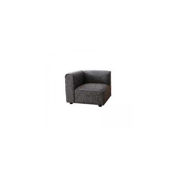 kag-34802 コーナー部単品 ソファー 1人掛け 一人暮らし ワンルーム コンパクト ミニ 小さめ 低い 椅子 こたつ 70cm ファミレス 布張 北欧 モダン デザイナーズ 高級