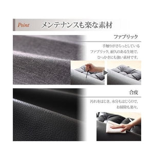 コーナー部 単品 ソファー 1人掛け 一人暮らし コンパクト 低い 椅子 こたつ 75cm レザー 合皮 革 布張り 北欧 モダン デザイナーズ 高級 ミッドセンチュリー
