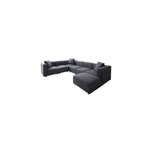 kag-34869 コーナーソファー コーナーソファ L字 l型 おしゃれ 安い 4人掛け 大人数 カウチ ( 幅250 ) ボックス 布張り モダン クール スタイリッシュ デザイナーズ 高級